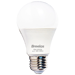 LED Frosted Bulb 18W White 6500K E27